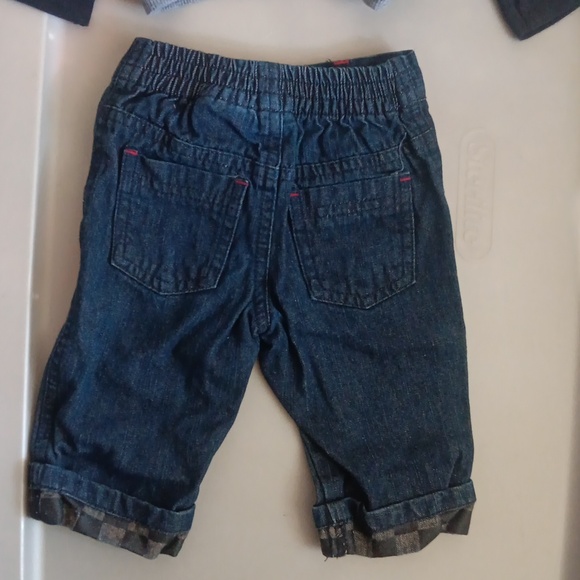 Miniville 3-piece fall outfit argyle skull print vest - Picture 4 of 4